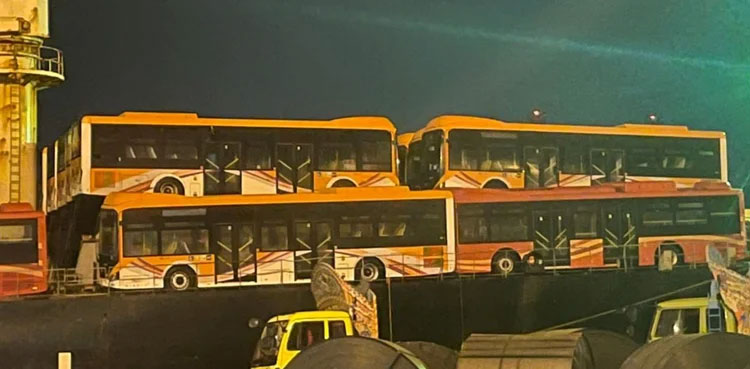 Chinese bus maker, plant in Karachi, Sharjeel Memon