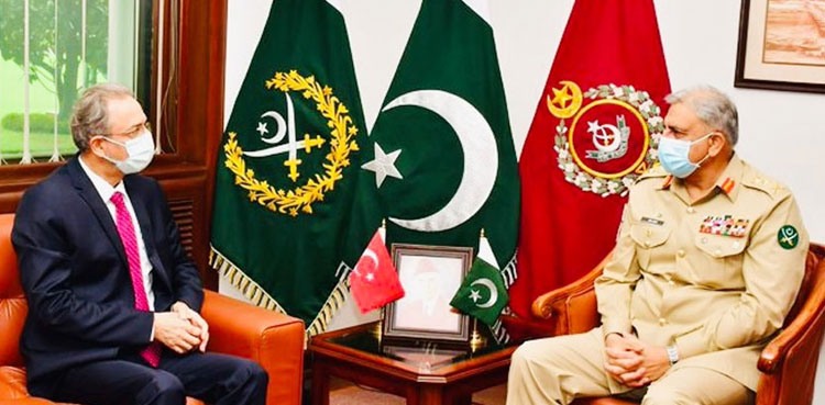 COAS Bajwa, Pakistan, Turkey, Turkish Ambassador