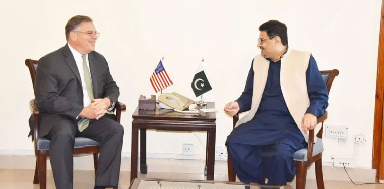 Miftah Ismail, US Ambassador, David Blome, economic turmoil