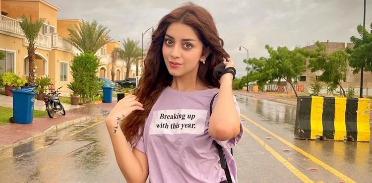 actor alizeh shah, viral video, morning walk