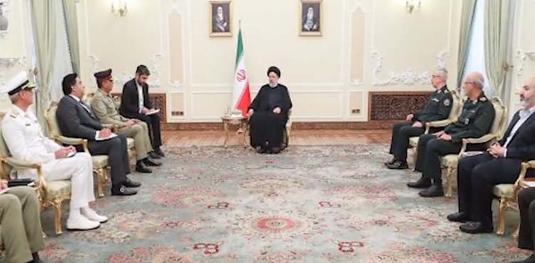 iran president, ispr, cjcsc general nadeem raza