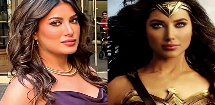 mehwish hayat, wonder woman, viral