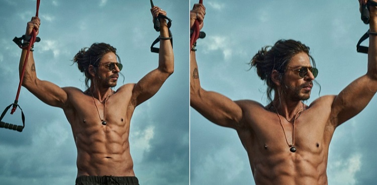 shahrukh khan, pathaan, body transformation