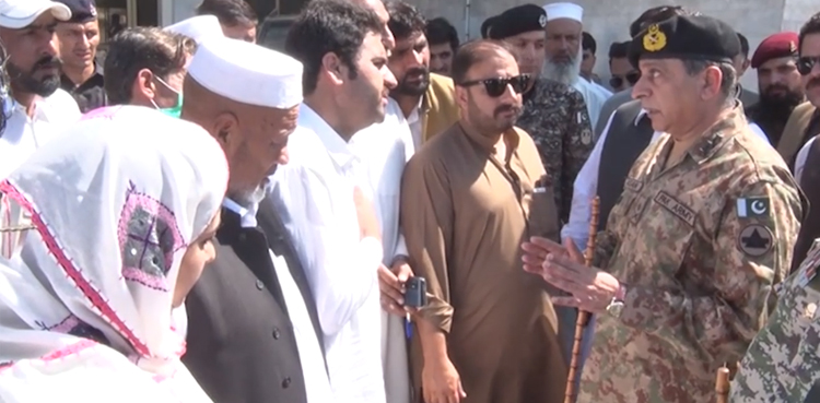 Corps Commander Peshawar, Lieutenant General Hassan Azhar Hayat, Swat Valley, flood-affected areas