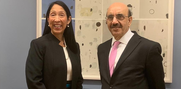 Masood Khan, Michele J Sison, US Assistant Secretary of State, Pakistan-US