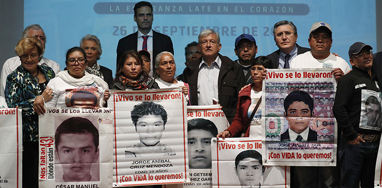 Student disappearance, Mexico, Mexico president