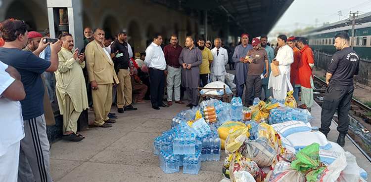 Pakistan Railways, relief goods, flood victims, Balochistan flood