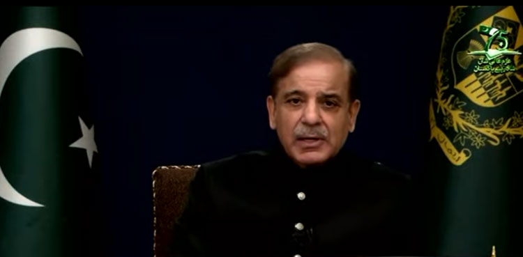 PM Shehbaz Sharif addresses nation