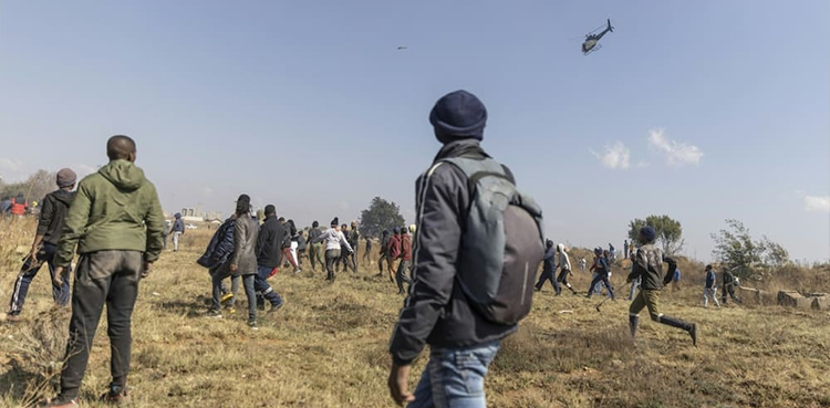 South Africa mass rape