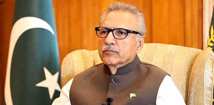 president arif alvi,