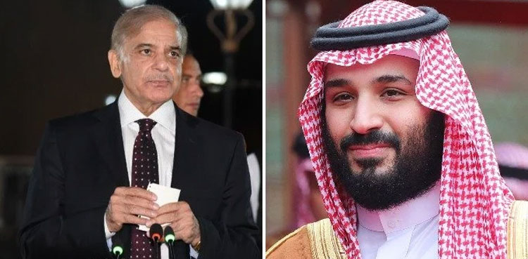 saudi crown prince, shehbaz sharif, floods in pakistan,