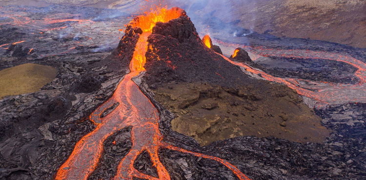 Iceland volcano, third time eruption