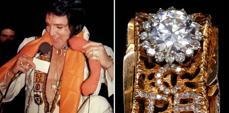 elvis presley jewelry auction