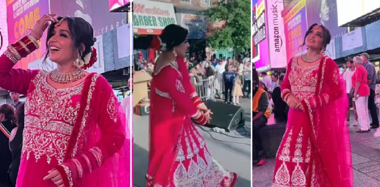 meera viral video, performs in new york for flood relief funds