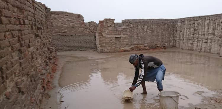 Mohenjo Daro rainfall, Larkana, 529mm rain