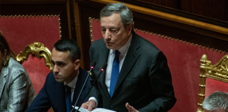 Outgoing Italian PM, inflation aid