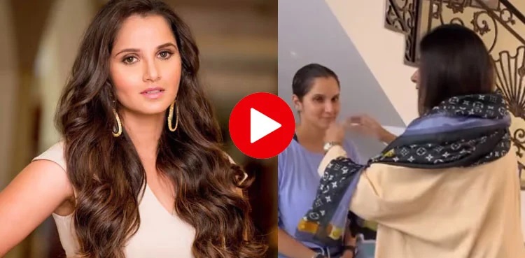 sania mirza Instagram reel viral video