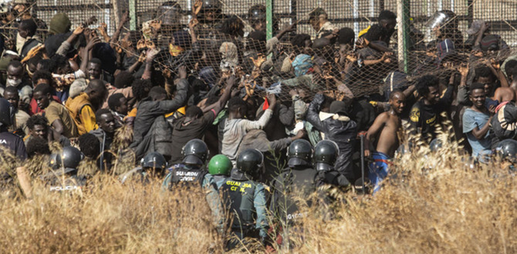 Morocco migrants tragedy, migrants border tragedy