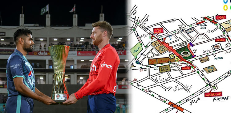 PAKvENG, Karachi matches, Traffic Plan, Pakistan and England