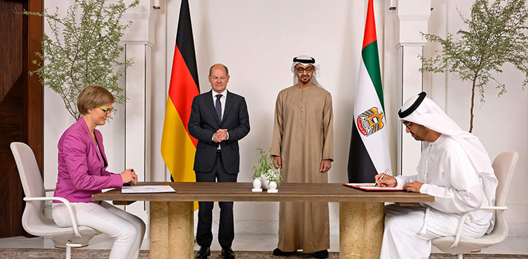 UAE, Germany, gas supply
