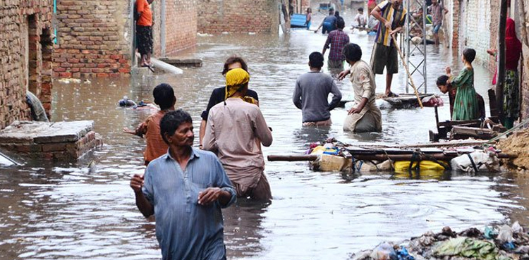 Johi protest, floodwater drainage, Johi Dadu Road