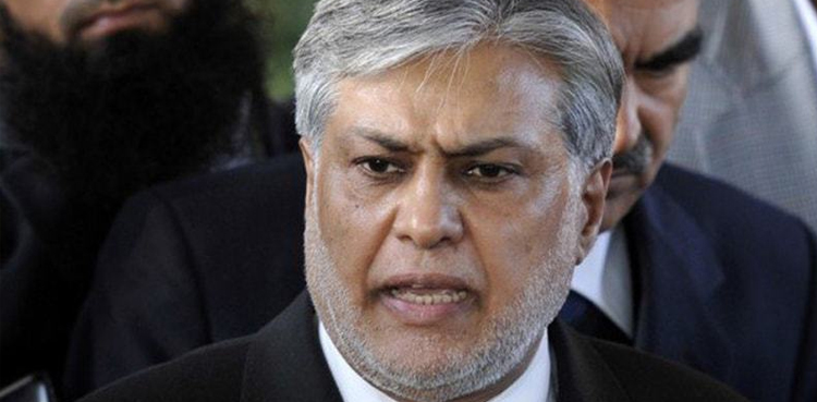 Ishaq Dar, oath taking, Senate seat