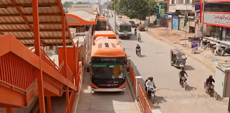 Karachi, Orange Line, commercial operation