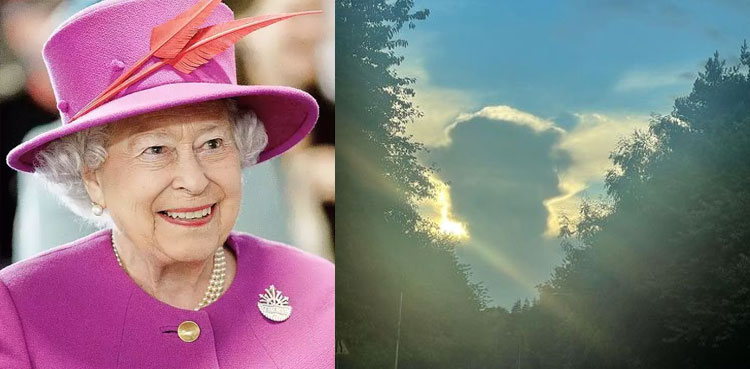 Cloud formation Queen Elizabeth