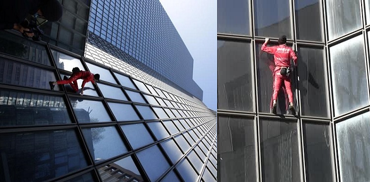 french spiderman viral video