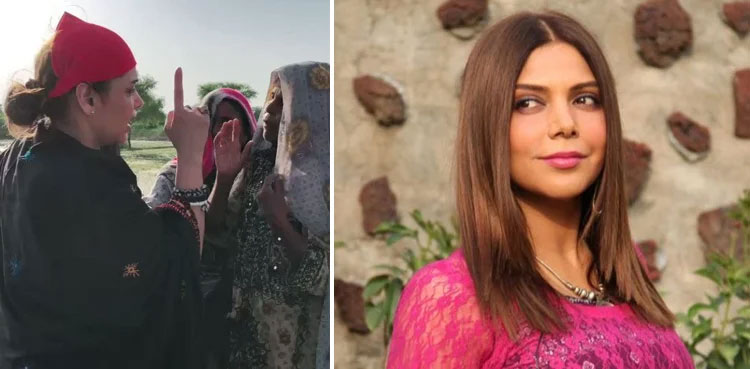 Hadiqa Kiani, flood-affected villages, balochistan