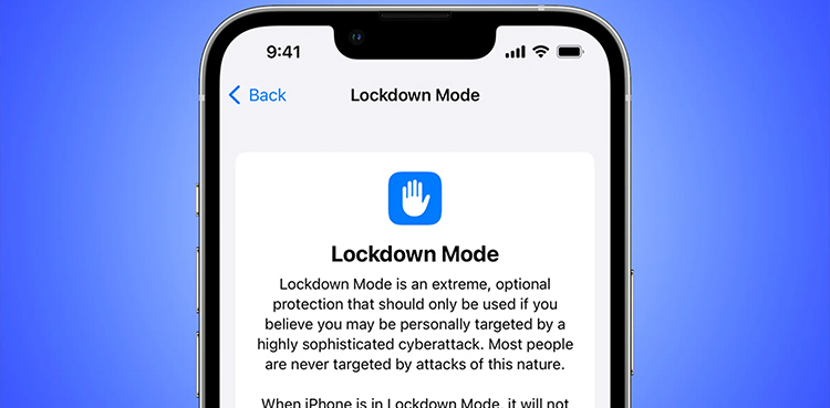 iPhone Lockdown Mode, Apple security feauture, iOS 16 update