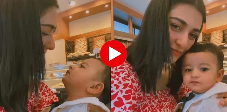sarah khan daughter alyana falak viral video