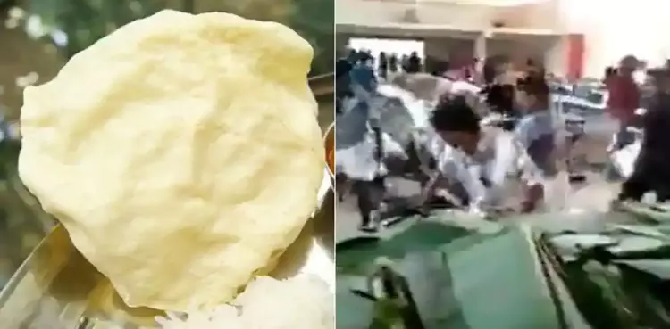 viral wedding ceremony papad