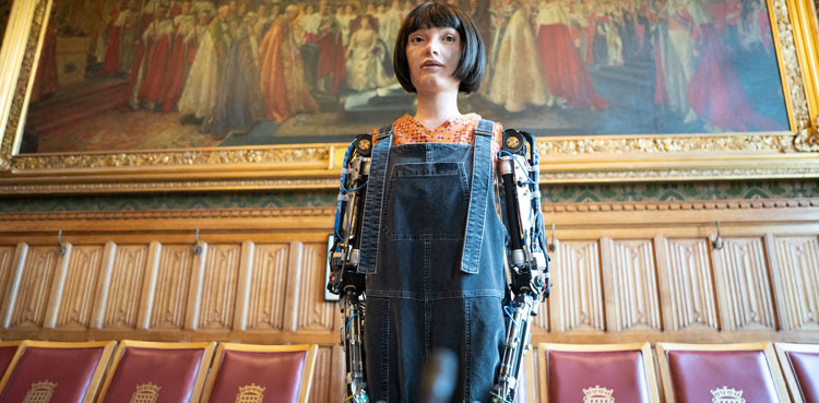 Ai-Da,-robot-artist,-House-of-lords