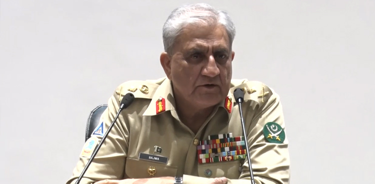 COAS, Qamar Javed Bajwa, Naval and Air headquarters, ISPR
