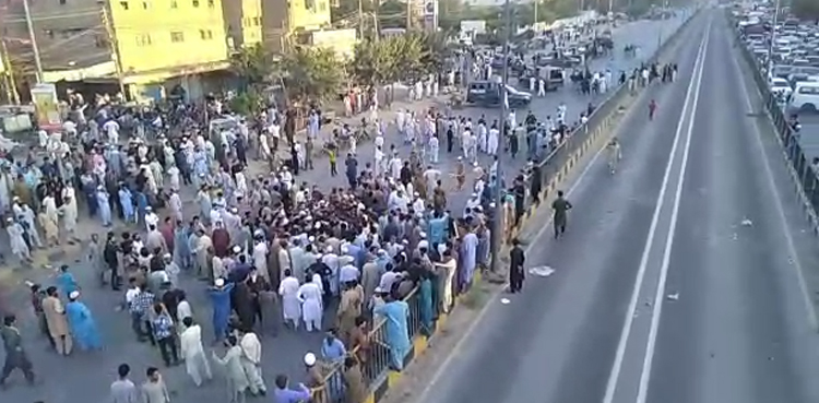 North Nazimabad protest, Karachi protest, Anti-encroachment operation