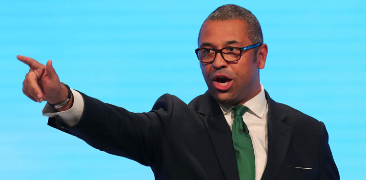UK foreign minister James Cleverly Russia