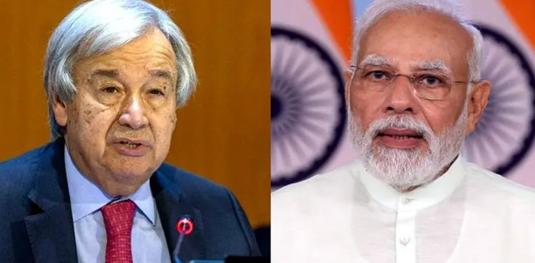 un chief chides modi