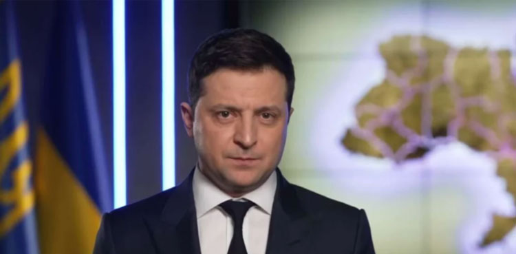 Russian missile, Ukraine aeronautics firm, Zelensky