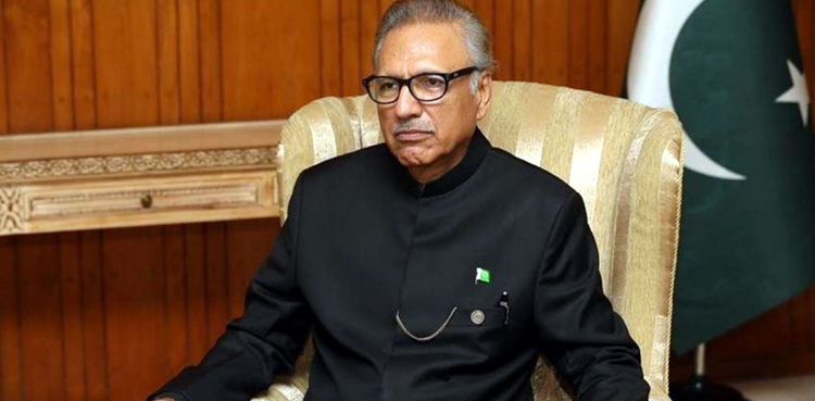 President, Arif Alvi, COAS