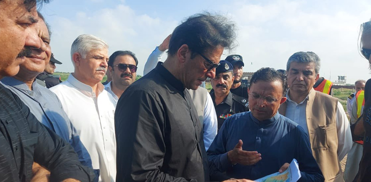 Imran Khan, flood affectees, DI Khan