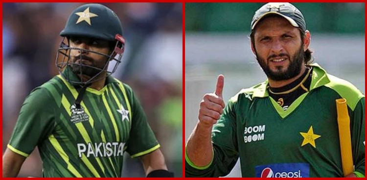 babar azam, shahid afridi, icc men's t20 world cup 2022,