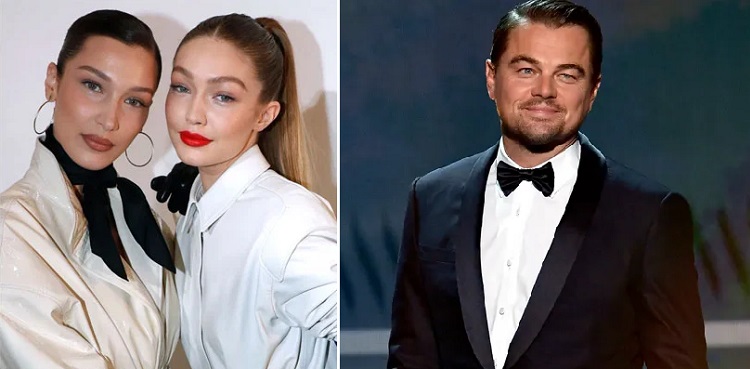 bella and gig hadid, leonardo dicaprio