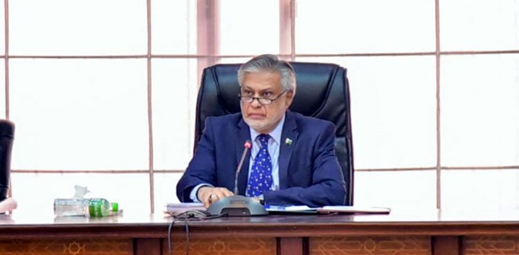 Finance Minister Ishaq Dar