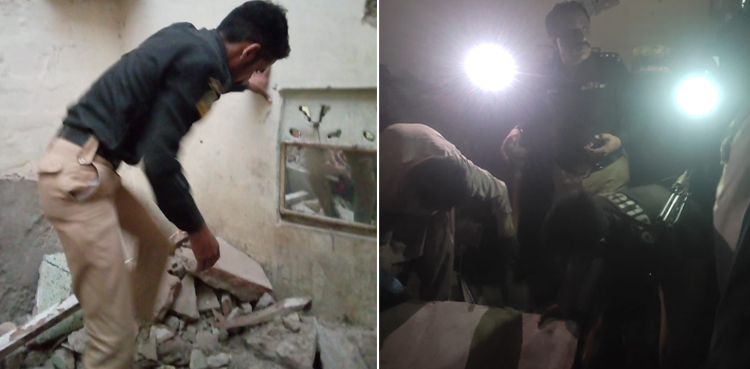 Roof collapse, Karachi