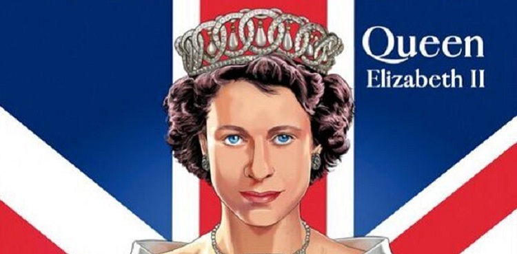 queen elizabeth comic book
