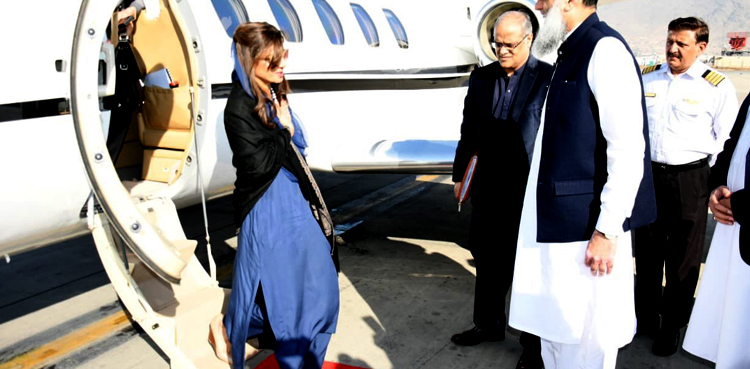 Hina Rabbani Khar reaches Kabul