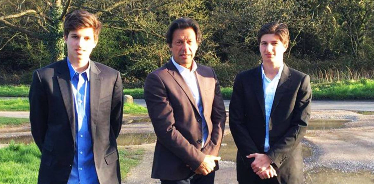 Imran Khan Sons in Lahore