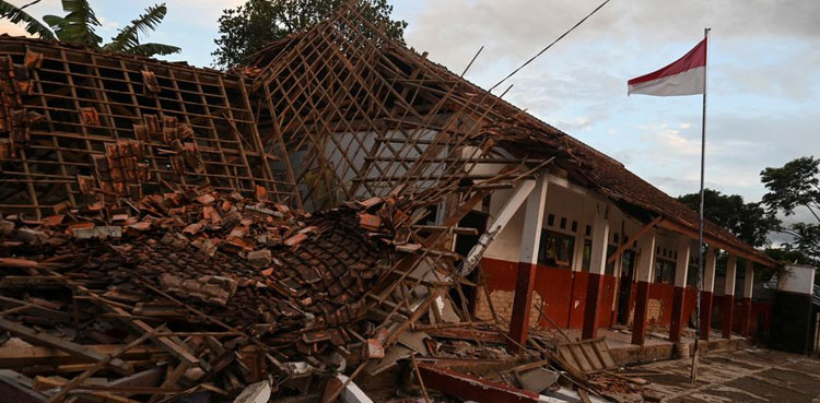 Earthquake in Indonesia, Magnitude 6.5 earthquake, Papua