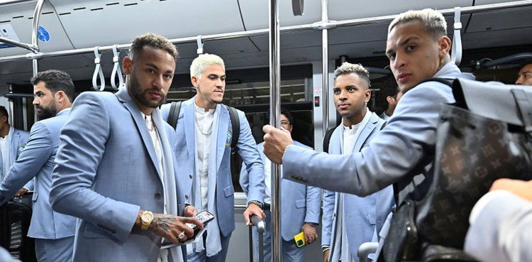 Indian samba greeting, Neymar and Co, World Cup